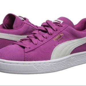 Suade Pink Pumas 👟